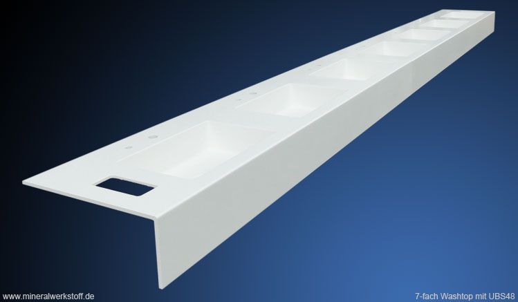 Mineralwerkstoff Varicor® Waschtischmodell Washtop