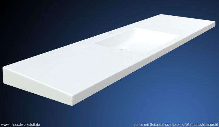Jerico mit Seitenteil schr�g ohne Wandanschlussprofil