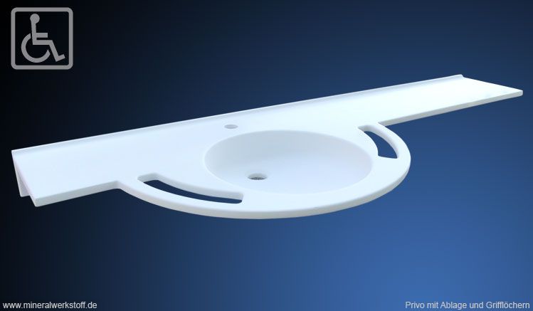 Privo mit Ablage und Griffl�chern