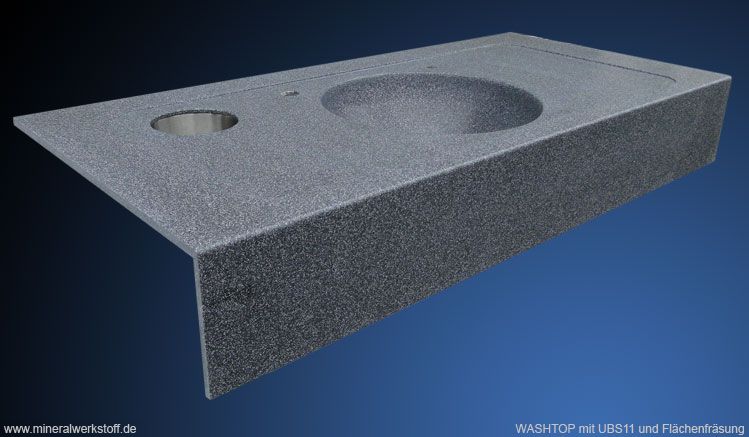 Washtop UBS 11 mit Fl�chenfr�sung
