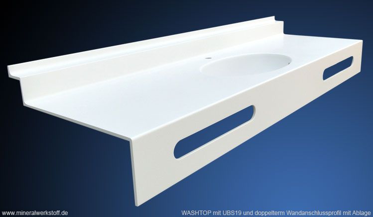 Washtop UBS 11 mit Fl�chenfr�sung
