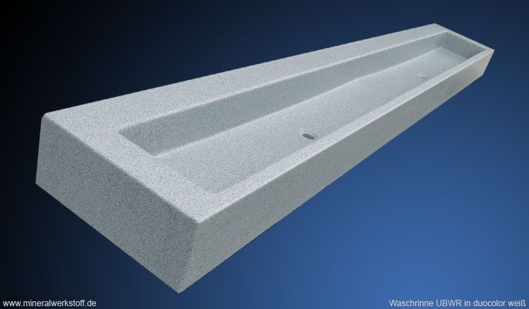 Waschrinne in Farbe duocolor wei�