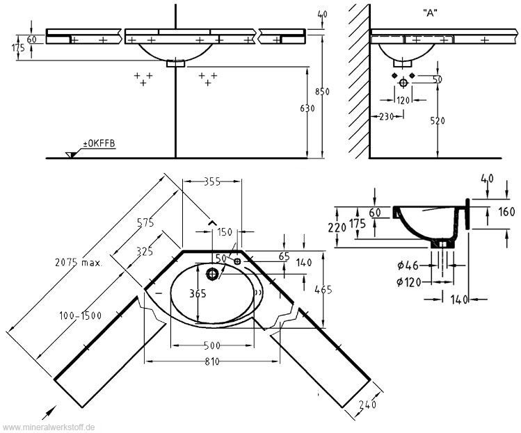 Technische Zeichnung Focus