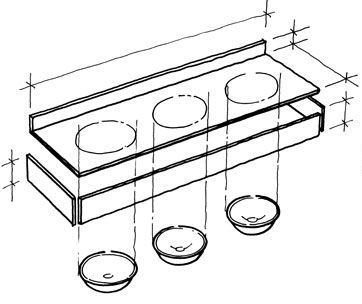 fugenloser Waschtisch Beispiel 1