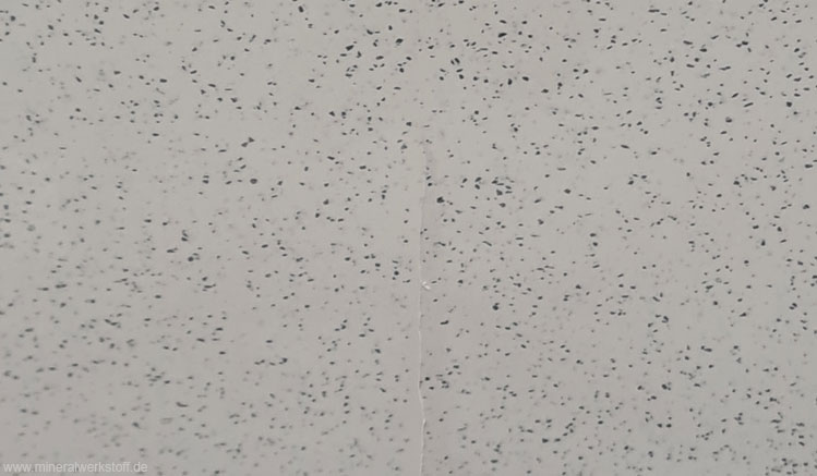 Waschrinne UBWR extralang - Detail �bergang von geschliffen zu ungeschliffen