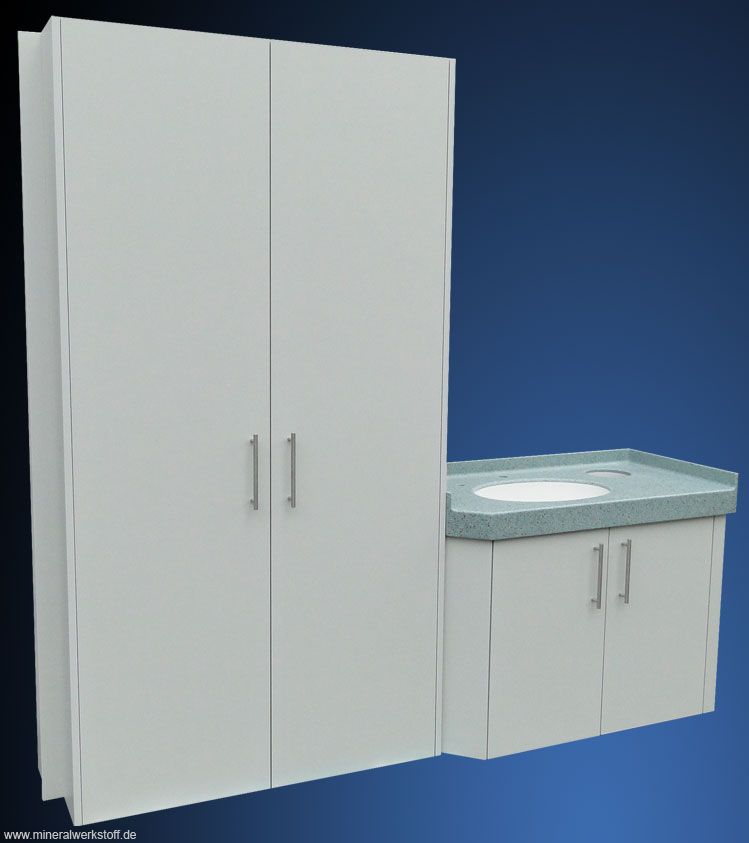 Varicor&reg; Waschtisch f�r ein privates Bad