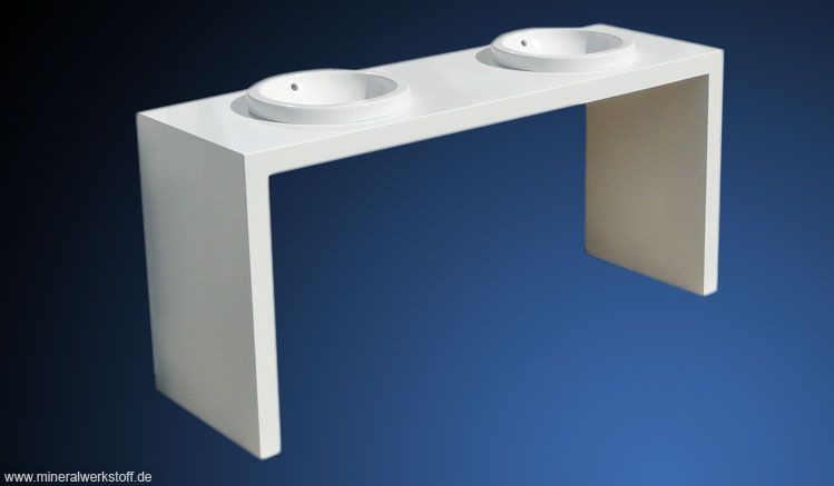 Varicor&reg; Waschtisch f�r ein privates Bad