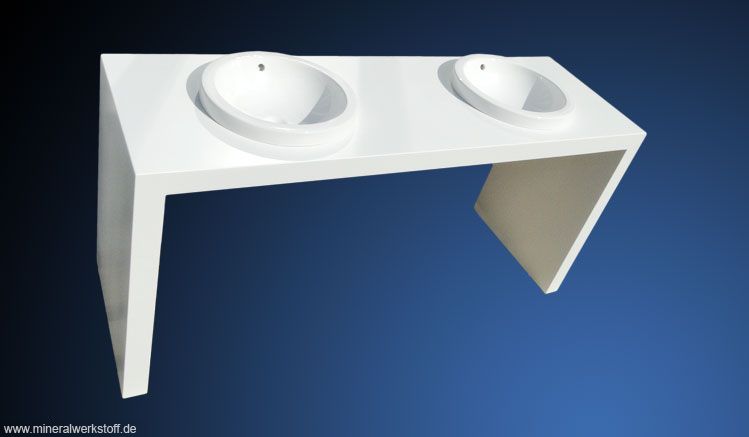Varicor&reg; Waschtisch f�r ein privates Bad