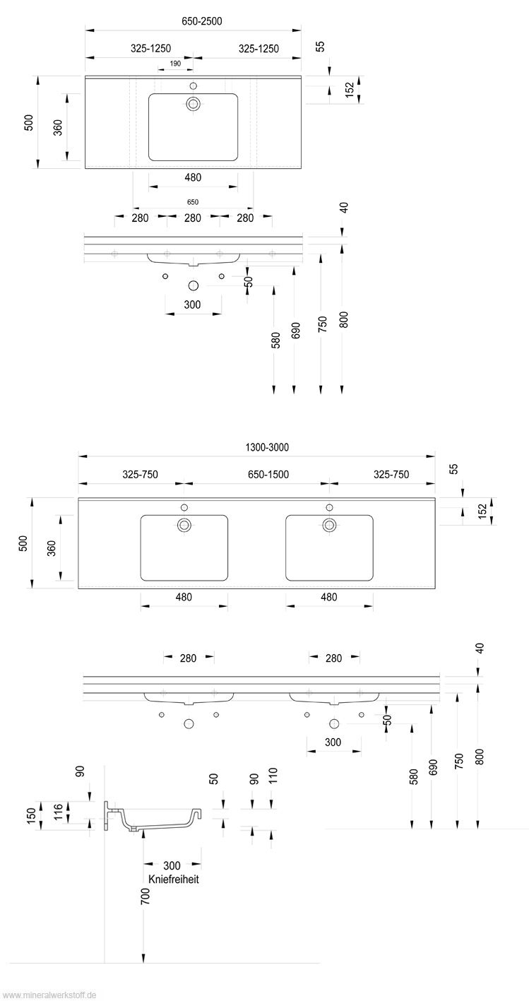 Technische Zeichnung Jerico