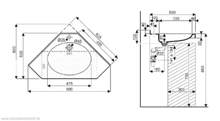 Technische Zeichnung Passo