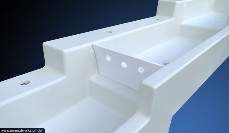 Stufenwaschrinne STWR Stauscheibe Detail