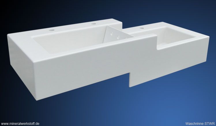 Stufenwaschrinne STWR mit Stauscheibe