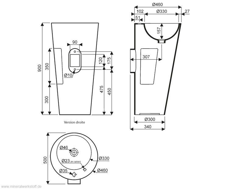 Technische Zeichnung Trevise