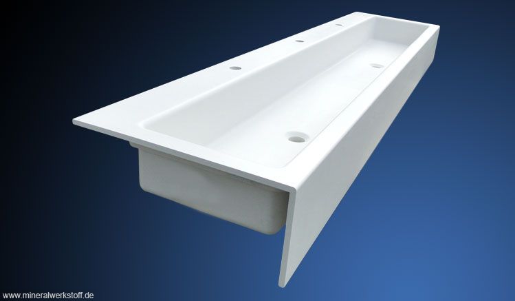 Waschrinne Varicor mit 2 Abl�ufen