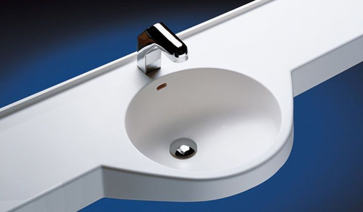 Mineralwerkstoff Waschtisch Modell Wetset
